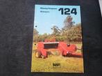 Tractor folder Massey Ferguson 124, Ophalen of Verzenden, Zo goed als nieuw