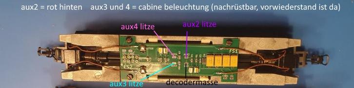 Printplaat digit. Led Roco loks E18 43659, BR140 43383, etc., Hobby en Vrije tijd, Modeltreinen | H0, Nieuw, Locomotief, Gelijkstroom of Wisselstroom