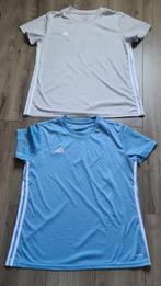 2 Adidas dames sport shirt zijn 2 x gedragen als nieuw, Maat 42/44 (L), Ophalen of Verzenden, Zo goed als nieuw, Hardlopen of Fietsen