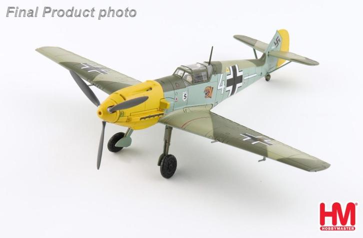 Messerschmitt Bf 109E JG 26 Luftwaffe Hobby Master HA8730, Verzamelen, Luchtvaart en Vliegtuigspotten, Nieuw, Schaalmodel, Verzenden