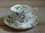 Kop-en-schotels, Royal Albert WHITE DOGWOOD, gaaf, Ophalen of Verzenden