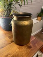 Vaas (goud, 21x30cm), Huis en Inrichting, Woonaccessoires | Vazen, Ophalen, Overige materialen, Overige kleuren, Zo goed als nieuw