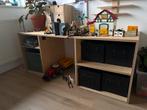 Houten kinderbureau 140x50, Ophalen, Gebruikt