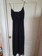 Zwarte H&M jurk maat 38 met spaghettibandjes, Kleding | Dames, Jurken, Maat 38/40 (M), H&M, Zwart, Ophalen of Verzenden