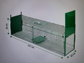 Grote vossen Vangkooi, Doorloopval 117 x 34 x 30  NIEUW €50 beschikbaar voor biedingen
