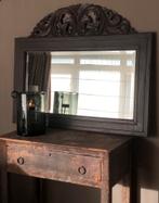 Grote oosterse kuif spiegel bohemian, Huis en Inrichting, Woonaccessoires | Spiegels, Ophalen, Rechthoekig, Minder dan 100 cm