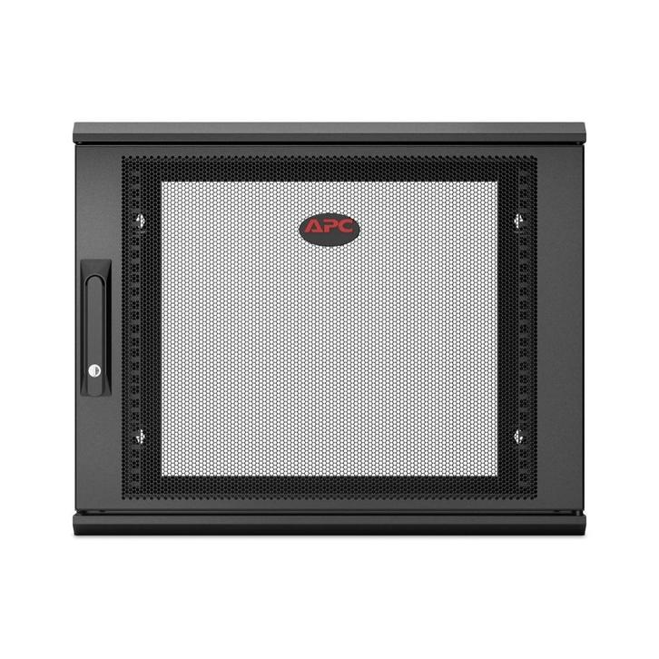 APC Netshelter WX 9U Single Hinged Wall-mount 600mm, Computers en Software, Serverkasten, Nieuw, Geperforeerd, Plaatstaal, Ophalen of Verzenden