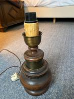 Vintage Houten Voet Kandelaar, Ophalen of Verzenden, Gebruikt, Hout, Minder dan 100 cm