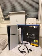 Playstation 5 Digital Slim + controller, Spelcomputers en Games, Spelcomputers | Sony PlayStation 5, Ophalen, Zo goed als nieuw