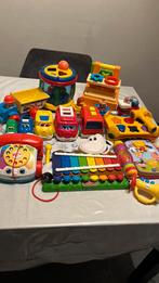Peuterspeelgoed fisher price,Tolo,muziek instrumenten enz, Ophalen of Verzenden, Gebruikt, Overige typen, Met geluid