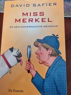 Miss Merkel. Een onverwachte wending.    Van David Safier., Boeken, Detectives, Ophalen of Verzenden, Zo goed als nieuw