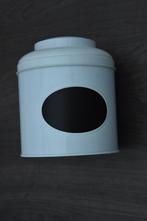 Witte voorraadpot met krijtetiket, Ophalen of Verzenden, Zo goed als nieuw