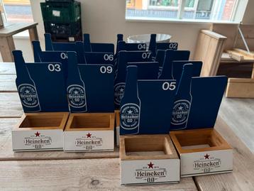 Heineken menukaarthouders  beschikbaar voor biedingen