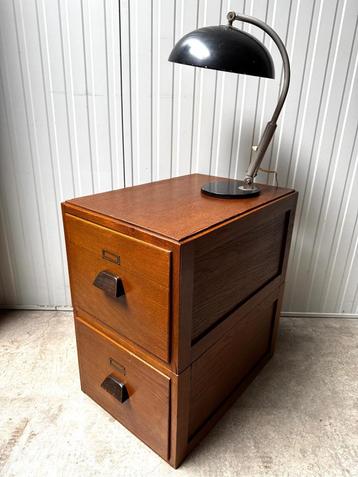 Antieke LADEKAST salontafel bijzettafel tv-meubel kast 1930 beschikbaar voor biedingen