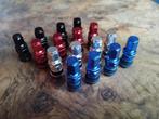 Aluminium autoventielen Tubeless Zwart, Zilver, Rood, Blauw, Nieuw, Ophalen of Verzenden, Oldtimer onderdelen