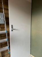 Witte deur, Doe-het-zelf en Verbouw, Deuren en Horren, Nieuw, 215 cm of meer, 80 tot 100 cm, Ophalen