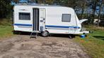 Hobby de luxe 460 ufe met MOVER, Vast bed, Rondzit, Hobby, Particulier