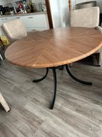 Eettafel rond, Ophalen, 100 tot 150 cm, Rond, Zo goed als nieuw