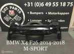 BMW X4 F26 M-SPORT achterbumper 2014 2015 2016 2017 2018, Gebruikt, Ophalen of Verzenden, Bumper, Achter