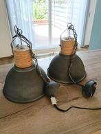 Twee hanglampen industriël, Huis en Inrichting, Ophalen of Verzenden