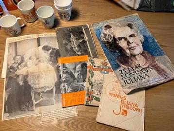 Oranjefans: historische documentatie & enkele bekers   beschikbaar voor biedingen