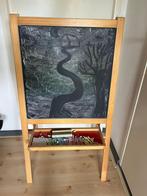 Schoolbord met krijtjes, Ophalen, Gebruikt, Krijtbord