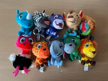Knuffel Dieren Set - 10 stuks beschikbaar voor biedingen