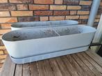2x Elho Greenville Bloembakken 70 cm, Tuin en Terras, Ophalen, Zo goed als nieuw, Rond, Kunststof