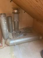 Diverse dubbelwandige kachelpijpen, Huis en Inrichting, Kachels, Ophalen of Verzenden, Gebruikt, Hout, Houtkachel