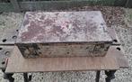 Duitse WO2 1e hulp voertuigkist met wintercamo., Ophalen of Verzenden, Landmacht, Duitsland, Kist of Geocache
