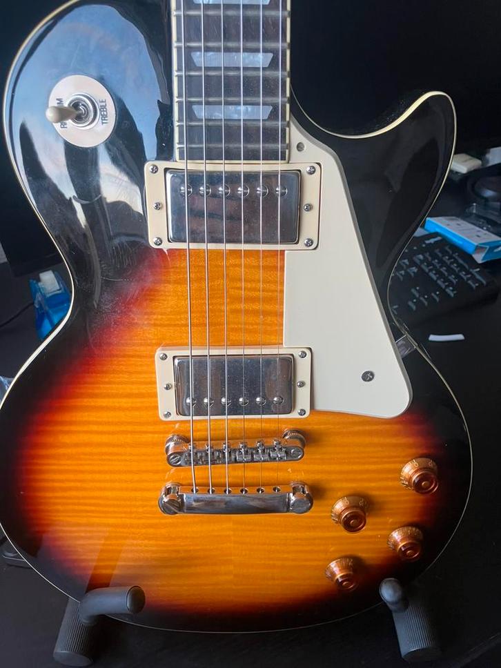 Epiphone les paul standard pro, Muziek en Instrumenten, Snaarinstrumenten | Gitaren | Elektrisch, Zo goed als nieuw, Solid body