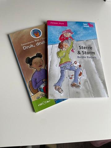 Druk,druk,druk en Sterre en Storm. beschikbaar voor biedingen