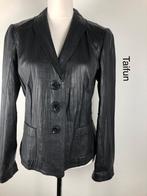 Taifun Leren Jas  (mt: 40) 27,8/7879, Maat 38/40 (M), Taifun, Zwart, Ophalen of Verzenden