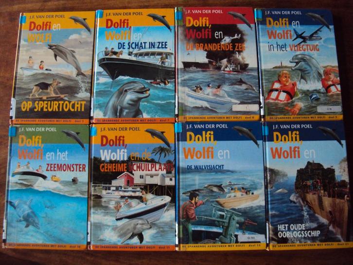 Losse delen boeken: Dolfi en Wolfi van J.F. van der Poel, Boeken, Kinderboeken | Jeugd | 10 tot 12 jaar, Gelezen, Fictie, Ophalen of Verzenden