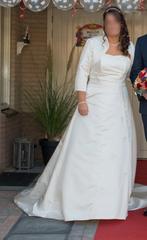 Trouwjurk maat 44/46, Ophalen, Zo goed als nieuw, Wit, Trouwjurk