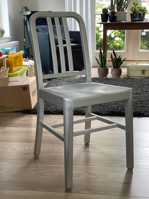 Philippe Starck Navy style stoel aluminium terras, Huis en Inrichting, Stoelen, Zo goed als nieuw, Eén, Ophalen