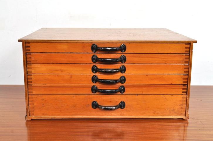 Vintage ladekastje sieradenkastje kastje jaren 50, Huis en Inrichting, Kasten | Ladekasten, Gebruikt, Ophalen of Verzenden