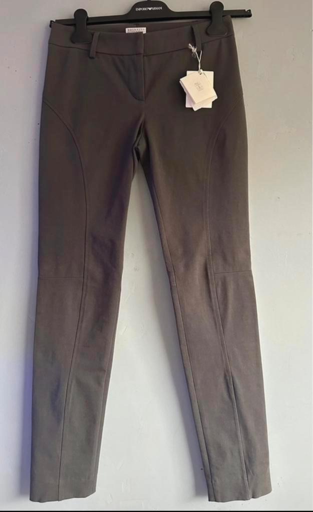 **Brunello Cucinelli Women’s Trousers Size XS/34/6 -, Kleding | Dames, Broeken en Pantalons, Nieuw, Maat 34 (XS) of kleiner, Bruin
