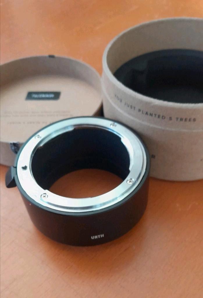 Urth lens adapter Nikon F (g) naar L mount, Audio, Tv en Foto, Fotografie | Professionele apparatuur, Gebruikt, Ophalen of Verzenden