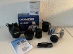 Olympus IS 500 met extra lenzen, Audio, Tv en Foto, Fotocamera's Analoog, Olympus, Ophalen of Verzenden, Compact, Zo goed als nieuw