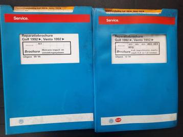 Werkplaatsboeken Vw Golf 3 Vento 1400 inspuitmotor 44KW AEX beschikbaar voor biedingen