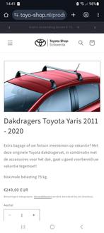 Dakdragers toyota yaris, Auto diversen, Dakdragers, Ophalen of Verzenden, Zo goed als nieuw