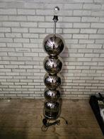Italiaanse bollenlamp / vloerlamp zilver, Ophalen, Zo goed als nieuw, 150 tot 200 cm