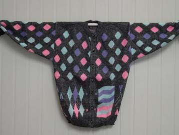 2 nieuwe zacht geruwde voorjaars vesten grijs met pastel !! beschikbaar voor biedingen