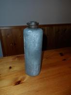 Oude bedkruik - metaal met koperen dop, Ophalen of Verzenden