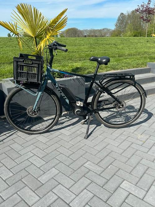 Trek um2+ stagger electrische herenfiets 28inch, Fietsen en Brommers, Elektrische fietsen, Zo goed als nieuw, Overige merken, 55 tot 59 cm