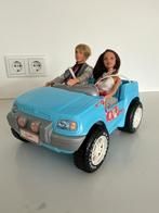 Barbie auto met Ken en Barbie, Ophalen of Verzenden, Gebruikt, Barbie