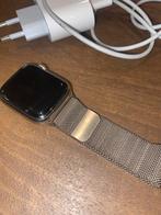 Apple watch series 7, Zwart, IOS, Ophalen of Verzenden, Zo goed als nieuw