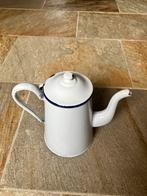 Koffiepot geemaileerd wit, Antiek en Kunst, Antiek | Emaille, Ophalen of Verzenden