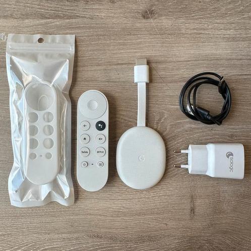 Google Chromecast 4K met Google TV, Audio, Tv en Foto, Mediaspelers, Zo goed als nieuw, Zonder harde schijf, HDMI, Ophalen of Verzenden